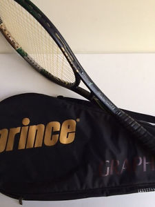 PRINCE  Triple Threat GRAPHITE Oversize 107  Tennis Racquet with Case