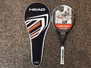 Head MG Heat Tennis Racquet Microgel Plus Grip Size 4 1/4 With Bag NEW!!!