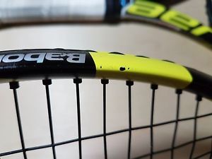 Babolat 2013-2015 Aeropro Drive GT Tennis Racquet (4-5/8)  - FREE SHIPPING in US