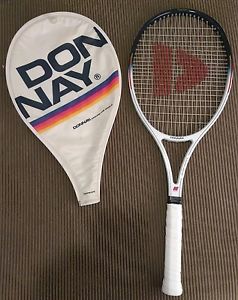 Donnay Phase One tennis racket 4 3/8 grip with cover, excellent condition!