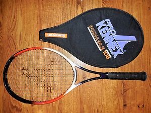 VTG Pro Kennex Pinnacle 105 Graphite Wide Body Tennis Racquet 4-1/2" & Cover