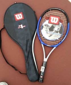 Wilson Pro Staff Titanium 6.6 OS 110, 4 5/8 Tennis Racket & Cover - Brand New