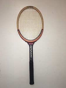 Cool Donnay Allwood Tennis Racket Made In Belgium 4 5/8" Grip W/ Case