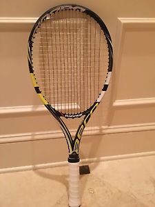 Babolat Aero Pro Drive/GT tungsten technology tennis racquet/USED 4 3/8" grip