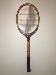 Davis Hi-Point Wood Tennis Racket 4 5/8" Grip