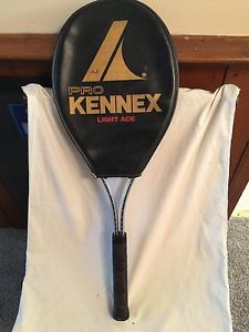 tennis racquet, kennex light ace, perfect strings, cover