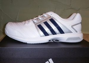 NEW Adidas Men's Barricade Approach STR White/ Black Tennis Sneakers Size 11
