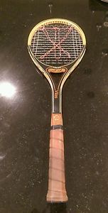 Spaghetti strings Head Vilas Tennis racket racquet near mint 4 1/2 wood vintage