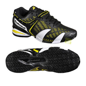 Babolat Zapatillas De Tenis De Hombres PROPULSE 4 CLAY M negro/amarillo