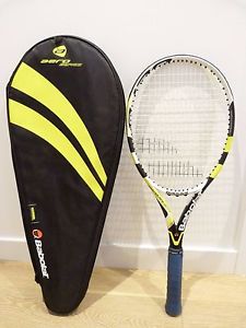 Babolat Aeropro Drive GT Tennis Racquet Graphite/Tungsten 4 5/8 + Case