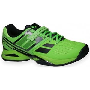 New Mens Babolat Propulse BPM All Court Lime Green Black Tennis Shoes Size 10