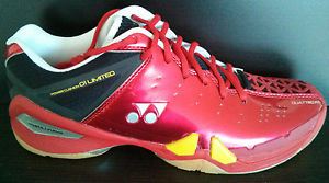 Yonex SHB 01LTD Mens Badminton Shoes New Genuine Red (10.5us)