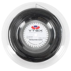 YTEX TRIVOLUTION BLACK 16L (1.25 mm) 660 ft 200 m - tennis racquet string reel