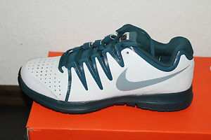 Nike Vapor Zapatillas de tenis Plata Verde Blanco Tamaño 42,5 o 44 US 9 10 Nuevo