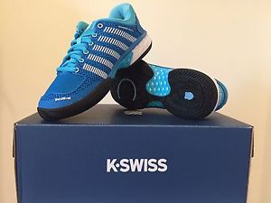 Women's K Swiss Hypercourt Express Blue - 7 US (Tennis Shoes)