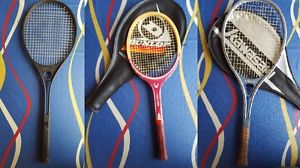 Lote 3 x raqueta de tenis adulto y niño infantil Winn, Donnay, Kawasaki