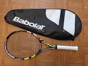 2014 Babolat Aero Pro Drive Plus 27.5 + 100 head 4 1/4 grip Tennis Racquet