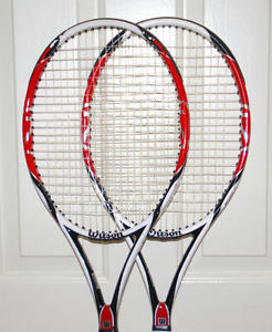 ONE (1) Wilson K-Factor Six.One Team tennis racket 4 1/2