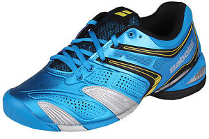 Blue/Yellow Babolat V-Pro 2 All Court Mens Tennis Shoes - Size 11.5 - NEW in box