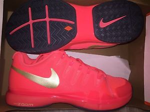 Womens Coral/pink Nike Zoom Vapor 9.5 Tour Tennis Shoe Size US 8.5