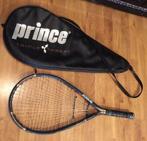 Prince Triple Threat Ring Super Oversize 125 Racquet 1300 Power Level w/ Case