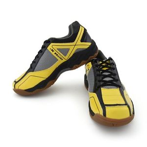 Vector X Ts-1045 ( Yellow/ Black) Court Shoe