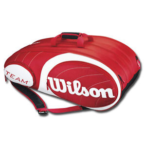 Wilson Bolso De Tenis Equipo Rojo 12 Pack