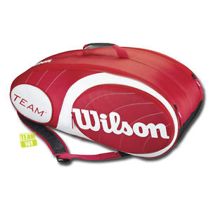 Wilson Bolso De Tenis Equipo Rojo 9 Pack