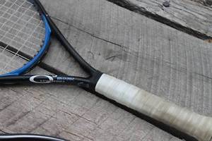 2 Prince TENNIS racquets O3 platinum O3 hybrid shark OVERSIZE black blue rackets