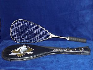 Black Knight Squash Racquet Pro Lite Titanium BK 9110 Ti C4 Carbon 168g Strung