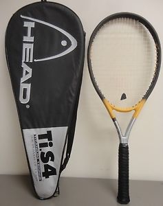 RARE! Head Ti.S4 XtraLong Tennis Racket 4 3/8 VG/EX!