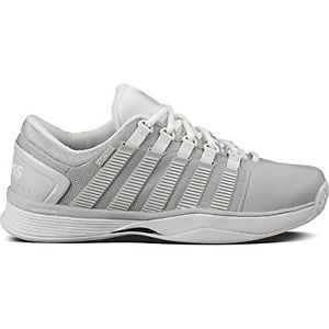 K-Swiss Mens Hypercourt Tennis Shoe,Glacier Grey/White,US 13 M
