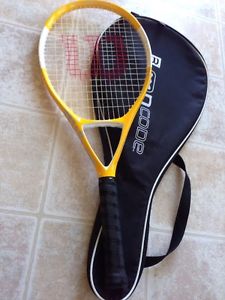 Wilson Tennis Racquet n code n vision 4 3/8 With Cover Case