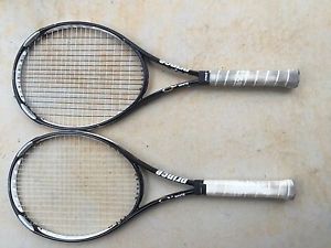 2 Prince O3 White Tennis Racquets
