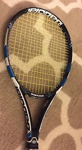 Babolat Pure Drive Tennis Racquet 2015 model, used, 4 1/4 , 300 gr