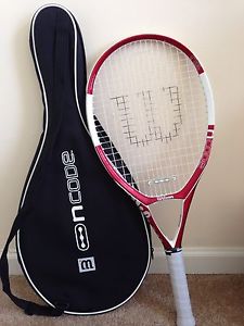 Wilson Tennis Racquet n code n5 4 3/8 With Cover Case