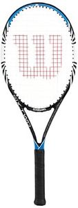 Wilson BLX SIX Two 110 Tennis Racquet (Blue)