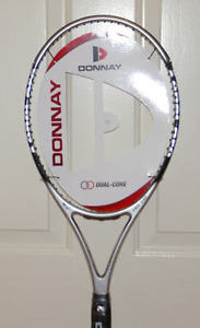 Donnay Pro One Mid+ (midplus 102sq) XeneCore tennis racket 4 1/2 NEW
