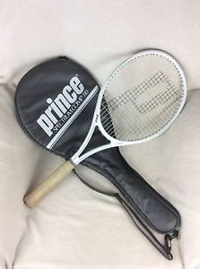 PRINCE SPECTRUM COMP SERIES 110 Tennis Racquet Case White 4 1/2