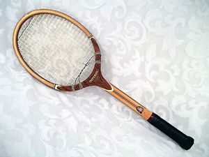 Vtg TAD DAVIS Imperial Wooden Tennis Racket Made in USA