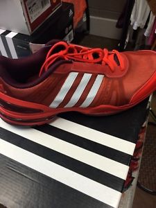 Adidas Cc Rally Comp, Court Shoes, Red, 9.5,10.5