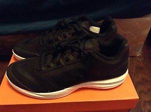 Nike Dual Fusion DF Ballistec Advantage MEN'S Tennis Shoe Black White Size 10.5