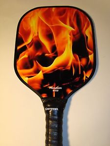 SUPER NEW  WIDEBODY PICKLEBALL PADDLE FLAME FIRE W400