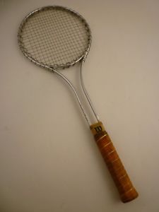 Vintage T2000 Wilson Tennis Racquet 4 3/4 Leather Grip RARE Welded Seam Connors
