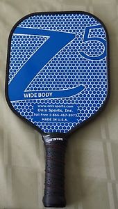 New Onix Sports Composite Z5 Widebody 8.4 oz Pickleball Paddle - BLUE Z-5