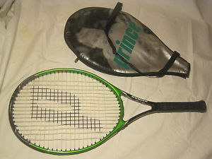 pre-owned Prince Beast 26 racquet oversize head tennis + cover