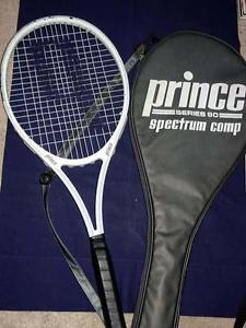 PRINCE Spectrum Comp Series 90 - TENNIS RACQUET w/Prince Matching Cover (VG)
