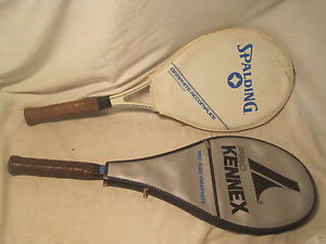 2 x pre-owned Tennis Racquet racquets racket Spalding Graphite Accomplice Kennex
