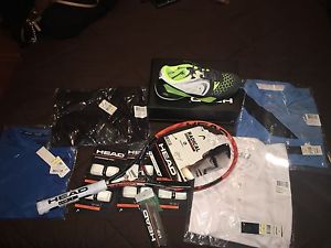 Head Radical Map Bundle Pkus Shoes, Polo's , Shirt, Short And Grips
