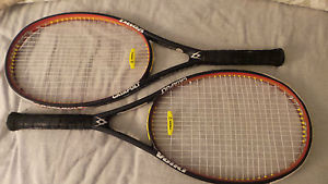 Two Volkl Catapult 3 Generation 2 Tennis Racquets Size 4-5/8 & 4-1/2